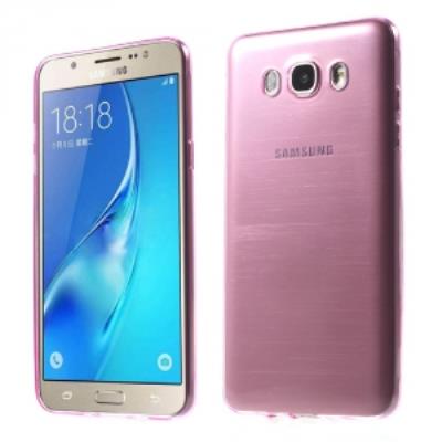 Coque souple ultra-slim fine coloris rose pour Galaxy J7-2016