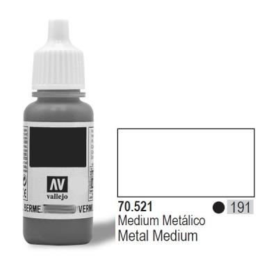 Vallejo medium 17ml - metal medium 70597 vall-70521