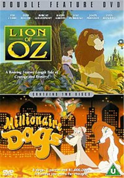 Lion Of Oz / Millionaire Dogs , (Animated)