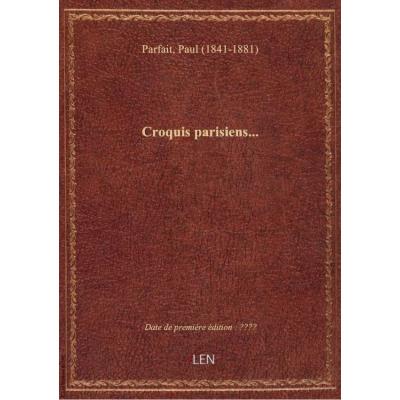 Croquis parisiens...