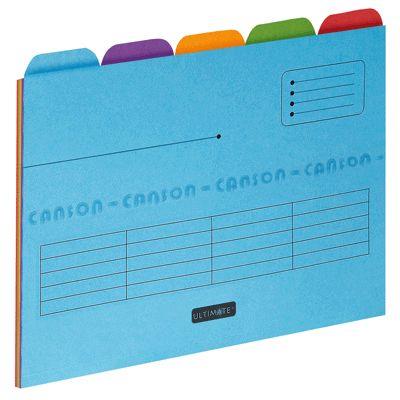 Sous dossiers 5 onglets ULTIMATE assorti - paquet de 25