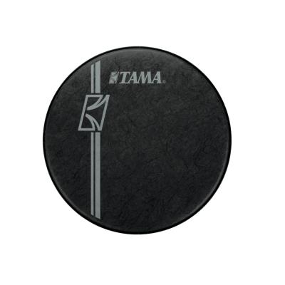 Accessoires batteries TAMA BK22BMFH - PEAU DE RESONNANCE NOIRE 22 LAMINEE FIBRE LOGO TAMA SUPERSTAR HYPER-DRIVE Peaux grosse caisse