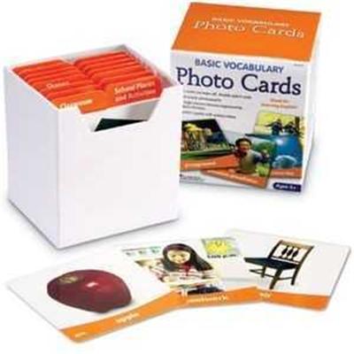Learning Ressources Photo Cards - Basic Vocabulary