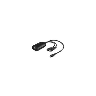 MicroConnect MHL Adapter - Micro USB, VGA, Mini Jack externe video-adapter - zwart
