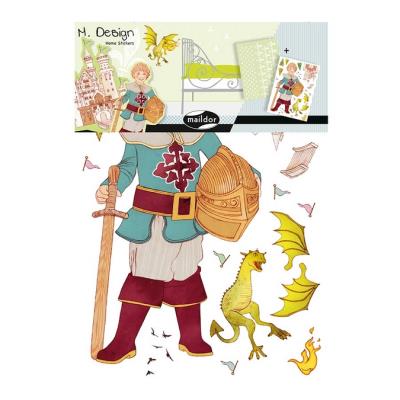 Stickers muraux M.Design chevaliers 2 planches