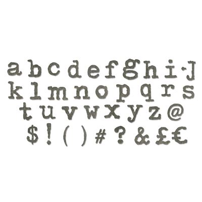 Matrice découpe (die) bigz xl sizzix alphabet - sizzix