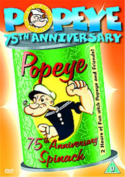 Popeye - 75th Anniversary , (Animated)