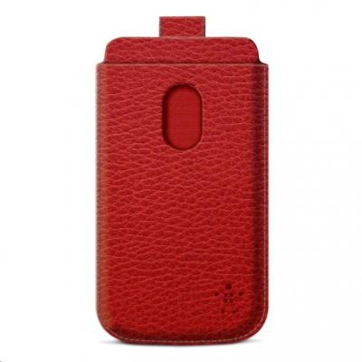 Belkin Pocket Case - Beschermhoes voor mobiele telefoon - rood - voor Samsung Galaxy S III