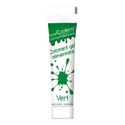 Colorant alimentaire gel - Vert - Scrapcooking