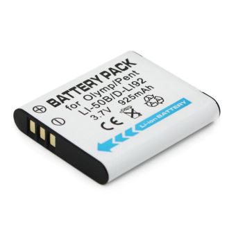 vhbw Li-Ion Batterie 500mAh (3.6V) compatible pour PENTAX Optio E75