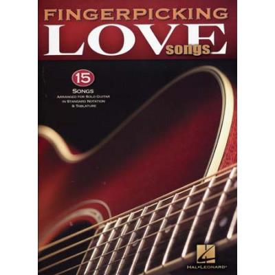 Partitions variété, pop, rock... HAL LEONARD FINGERPICKING LOVE SONGS - GUITAR TAB Guitare tablatures