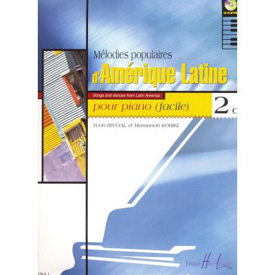 Partitions variété, pop, rock... LEMOINE RIVOAL Y./ KOBIKI M. - MELODIES POPULAIRES D'AMERIQUE LATINE VOL.2C - PIANO Musique du monde