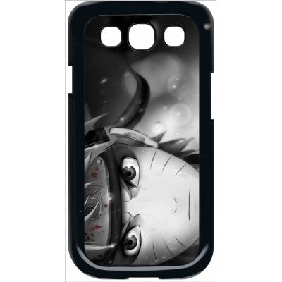 Coque samsung s3 naruto black and white