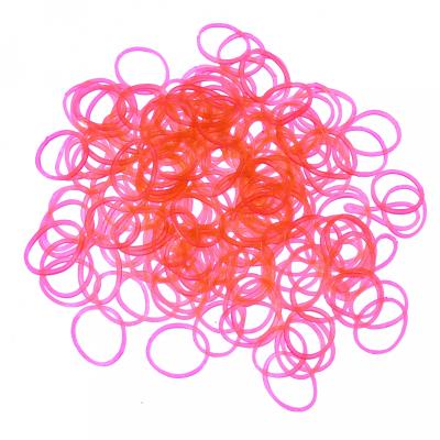 200 élastiques Loom - phosphorescent Fuchsia