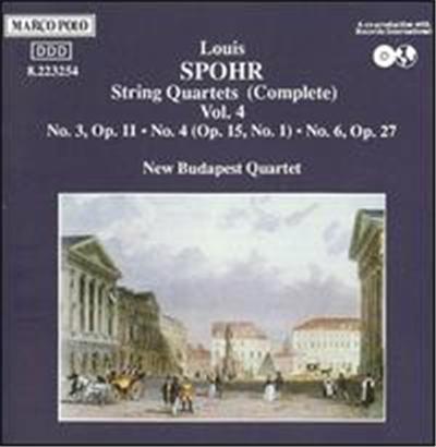 Louis Spohr: String Quartets Nos. 3, 4, 6