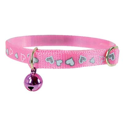 Meilleurs prix pour Collier Reflectif Coeur Pour Chat 30Cm Rose