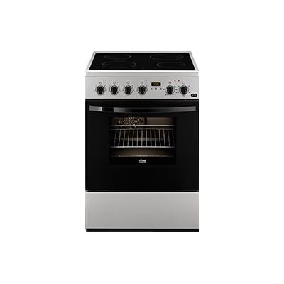 Faure FCV6530CSA - cuisinière - pose libre - argenté(e)