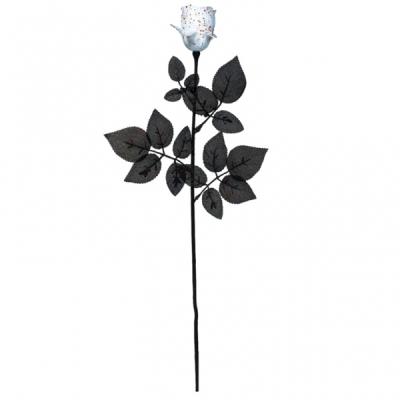 Rose ensanglantée Halloween taille unique