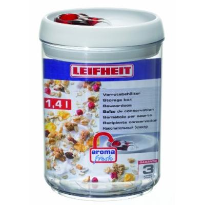 LEIFHEIT AROMAFRESH BOÎTE DE CONSERVATION EN PLASTIQUE TRANSPARENT/BLANC 1,4 LITRE