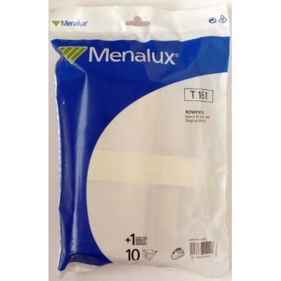 MENALUX T161 10 SACS ASPIRATEUR COMPATIBLE POUR ROWENTA + 1 MICRO FILTRE