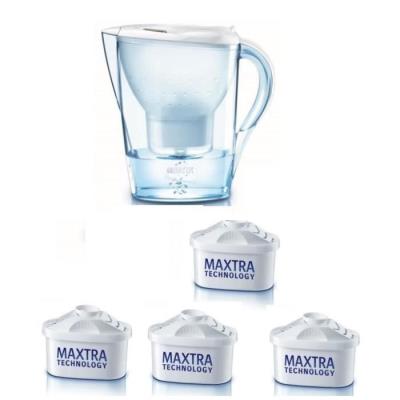 Brita 1 Carafe Marella Blanche + 4 Cartouches
