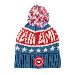 Captain America bonnet Knitted Logo