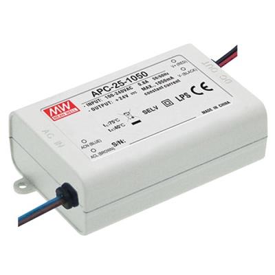 Driver de led à courant constant - 1 sortie - 350 ma - 25 w velleman apc-25-350