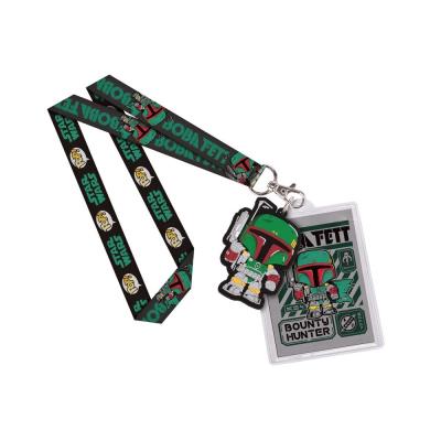Star Wars POP! dragonne avec porte-clés caoutchouc Boba Fett