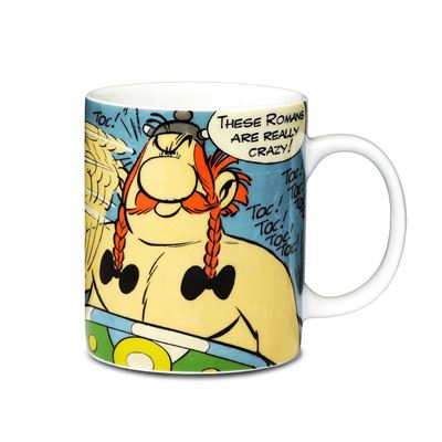 Tasse Astérix et Obélix Ils sont fous ces Romains!
