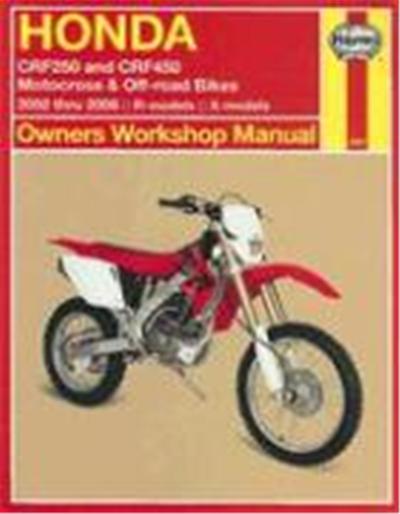 Honda CRF250/450 Motocross & Off-Road Bikes Owners Workshop Manual