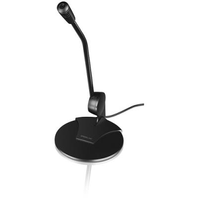Speedlink pure microphone pour ordinateur de bureau noir