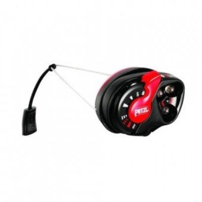 Petzl e-lite lampe frontale rouge noir
