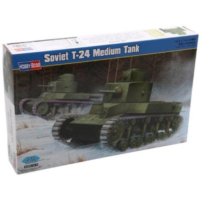 HOBBYBOSS 1:35 - SOVIET T-24 MEDIUM TANK - HBB82493