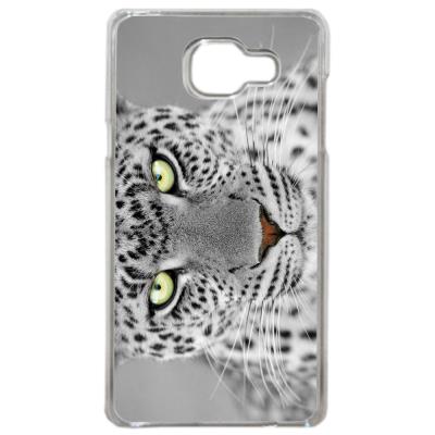 Coque Rigide Originale Léopard Blanc Des Neiges Samsung Galaxy A3 2016