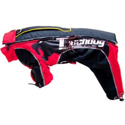 Comparer les prix de Touchdog Salopette Rouge - S - Mon Animalerie