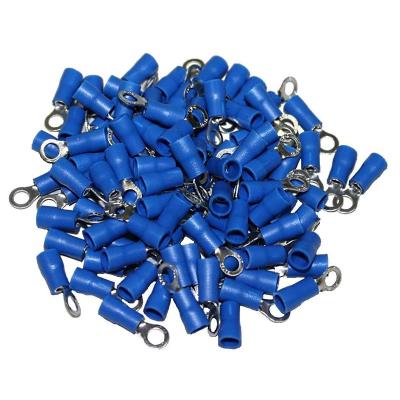 Cosses Electriques A Oeil De 4 Bleues Sachet De 100 Cosses