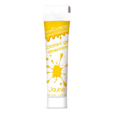 Colorant alimentaire gel - Jaune - Scrapcooking
