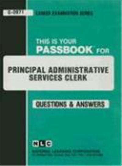 Principal Administrative Services Clerk: Test Preparation