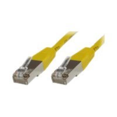 MicroConnect - Netwerkkabel - RJ-45 (M) naar RJ-45 (M) - 50 cm - STP - CAT 5e - met strengen - geel
