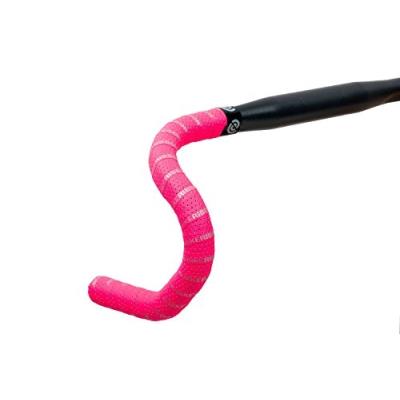 Fleur ribbon ruban pour guidon de vélo souple pour enfant, es108, fluo