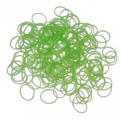 200 élastiques Loom - phosphorescent vert