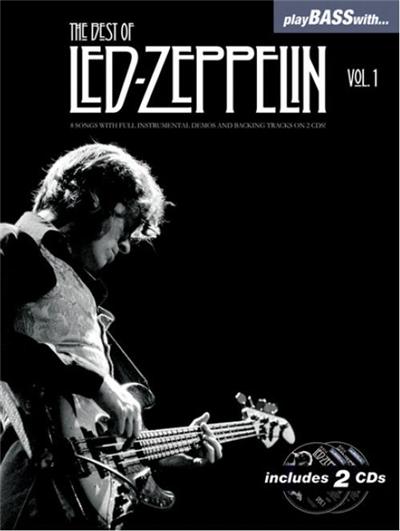 Led Zeppelin Best Of Volume 1 Play Bass With + Cd