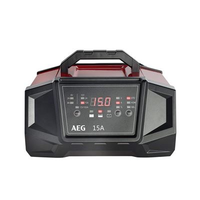 Aeg Automotive 158009 Atelier Chargeur Wm A Pour Batteries 6 Et 12 V, Avec Fonction De Démarrage Automatique, Ce, Ip 20, 15 A