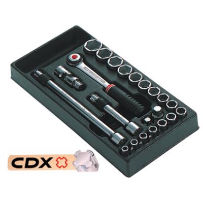 Facom mod.cdx module douilles 6 pans cdx