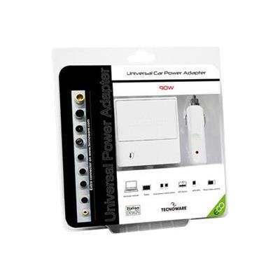 Tecnoware UNIVERSAL CAR POWER ADAPTER - netspanningsadapter - wagen - 90 Watt