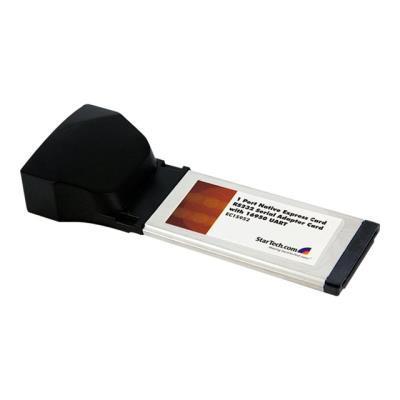 StarTech.com 1-poort Native ExpressCard RS232 Seriële Adapterkaart met 16950 UART - seriële adapter