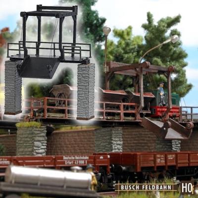 Busch environnement - bue12389 - modélisme ferroviaire - station de transbordement