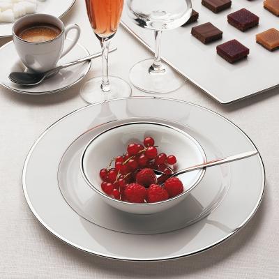 Guy Degrenne assiette plate ronde 26,5 cm SD One - Lot de 3