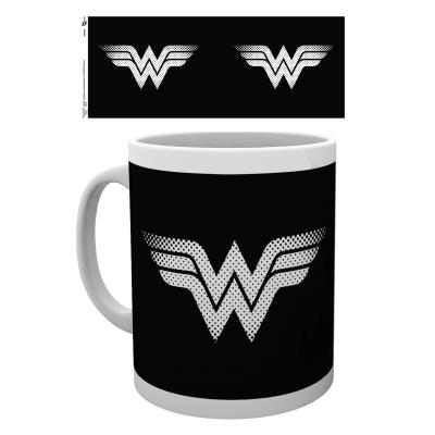 Tasse a café DC Comics Wonder Woman Monotone Logo