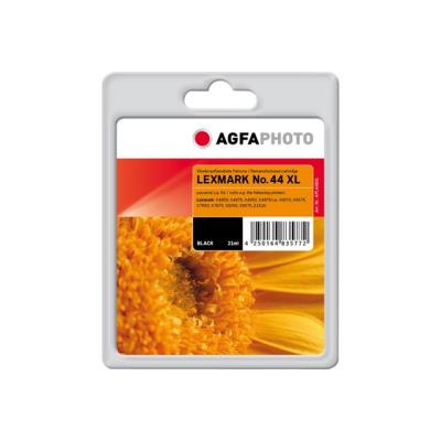 AgfaPhoto - zwart - gereviseerd - inktcartridge (alternatief voor: Lexmark 44XL)